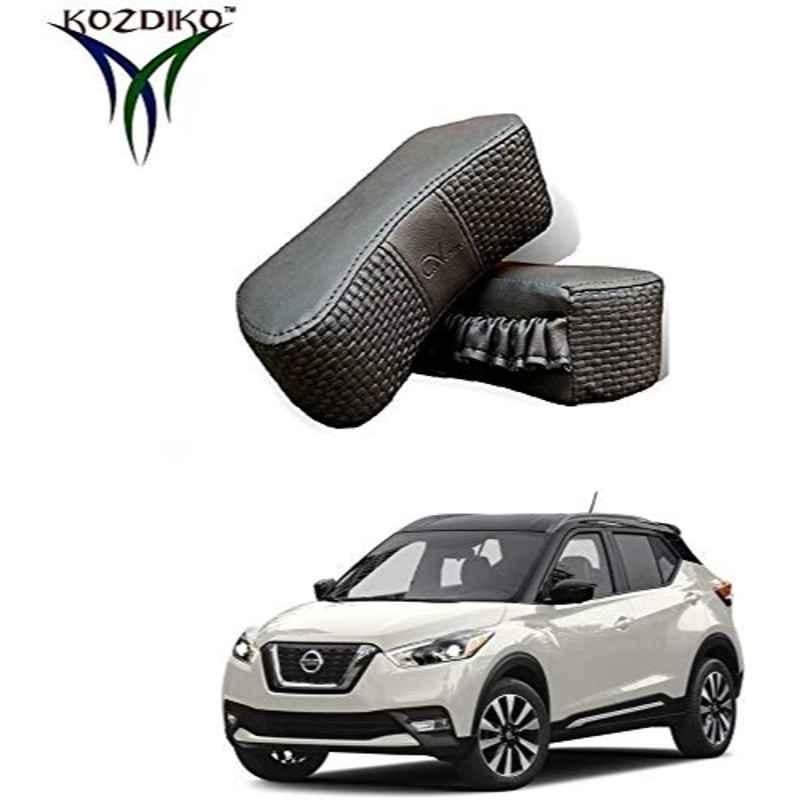 Kozdiko 2 Pcs Memory Foam Grey Neck Rest Cushion Pillow Set for Jaguar Xj