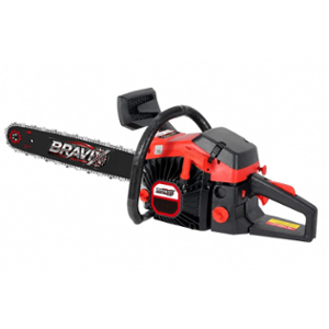 BRAVIX 22 inch 3.5HP 63cc 2 Stroke Chainsaw Machine with SS Guide Bar for Wood Cutting & Carpentry Use