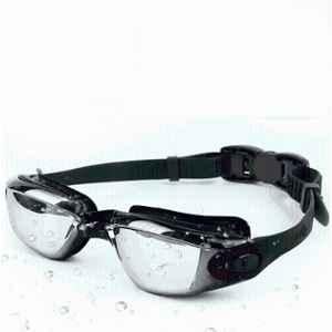 Matrica Black Periwinkle Futura Biofuse Swimming Goggle for Unisex-Adult