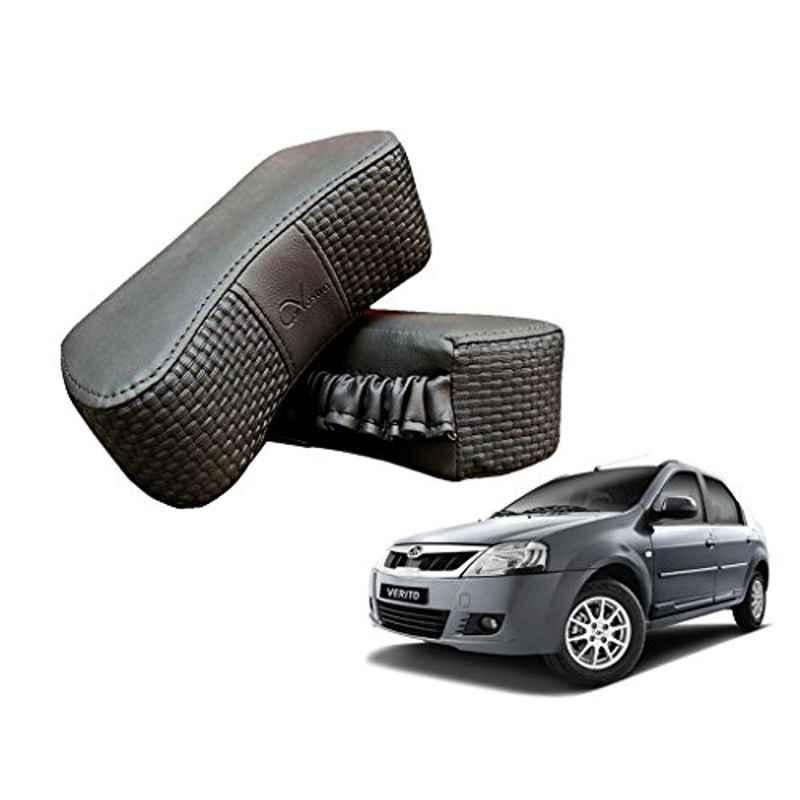 Kozdiko 2 Pcs Memory Foam Grey Luxurious Neck Rest Cushion Pillow Set for Mahindra Verito
