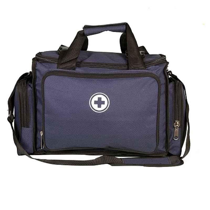 Pahal 19x11x8 inch Nylon Multi-Function Doctor First Aid Medicine Instrument Vaccination Kit Bag