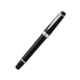 Cross Bailey Black Ink Gloss Black Resin Polished Roller Ball Pen with 1 Pc Black Gel Ink Tip Set, AT0745-1
