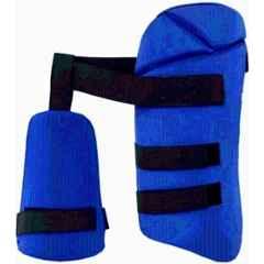 HTM Cricket Batting Thigh Guard Combo for Right Handed Player Cricket Thigh Guard (Blue)