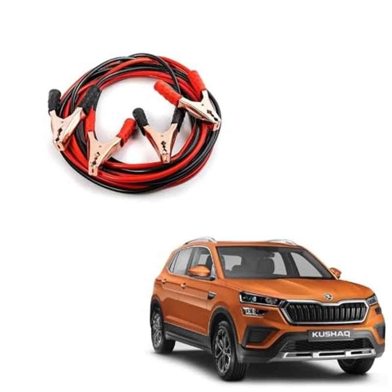 Kozdiko Heavy Duty Auto Jumper Battery Booster Wire Clamp with Alligator Wire for Skoda Kushaq