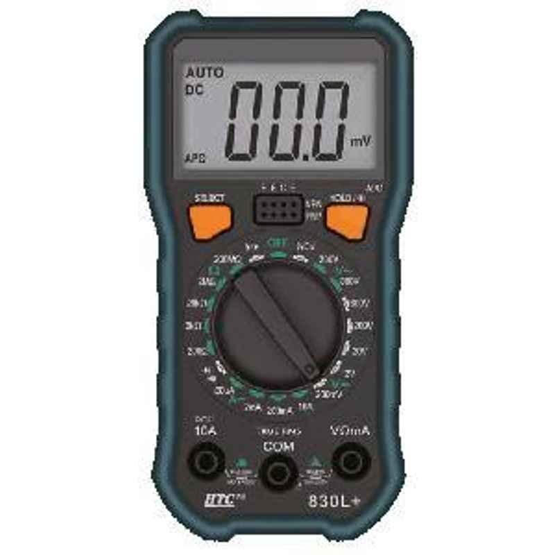 HTC 3 ½ Digit LCD Display 2000 COUNT Digital Multimeter DM-830L+
