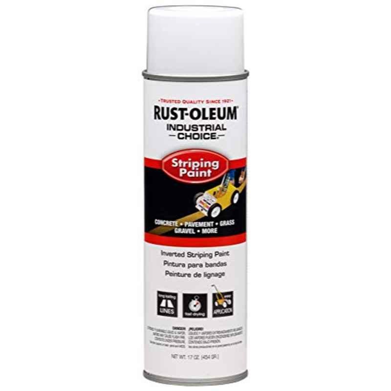 Rust-Oleum 18oz White 1691838 Matte Industrial Choice Striping Paint