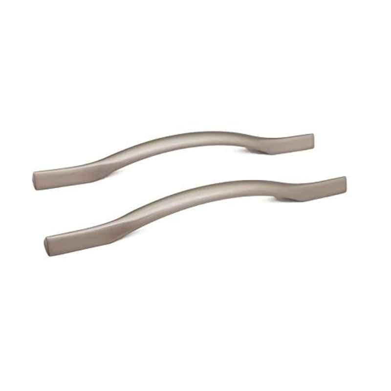Aquieen 160mm Malleable Satin Wardrobe Cabinet Pull Handle, KL-701-160 (Pack of 2)
