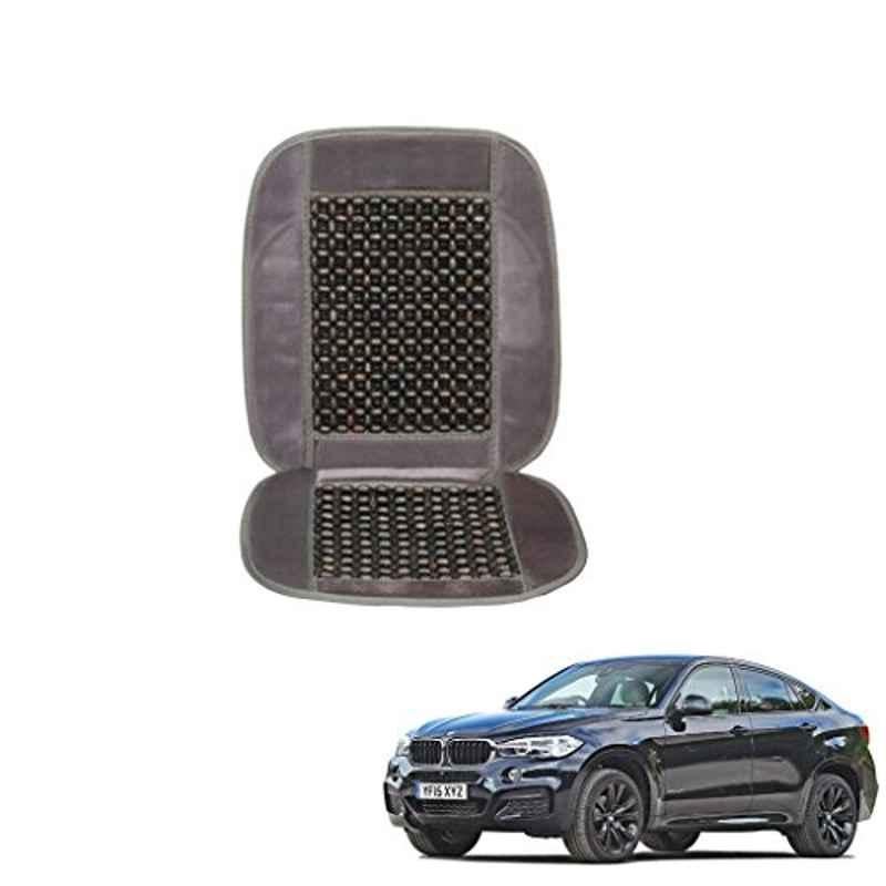 Kozdiko Wooden Beads Car Seat Cushion with Velvet Border for BMW X6