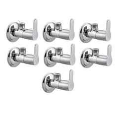Fastgear Marc Stainless Steel Silver Chrome Finish Angle Valve, FG2111 (Pack of 7)