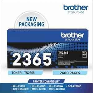 Brother TN 2365 Black Toner Cartridge