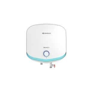 Havells Bianca 15 Litre 2000W 5 Star Plastic White & Blue Storage Water Geyser, GHWCBNTWH015