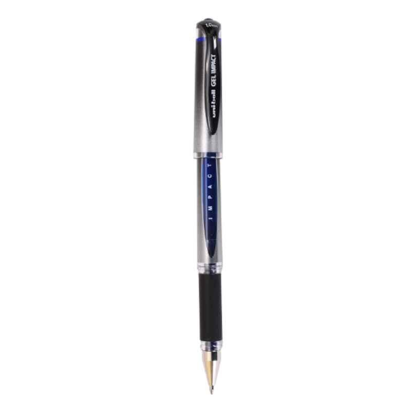 Uniball Signo UM 153S Blue Gel Pen with Blister Packaging (Pack of 4)