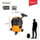 Impex 1000W Yellow & Black Multipurpose Wet & Dry Vacuum Cleaner, VC-4703