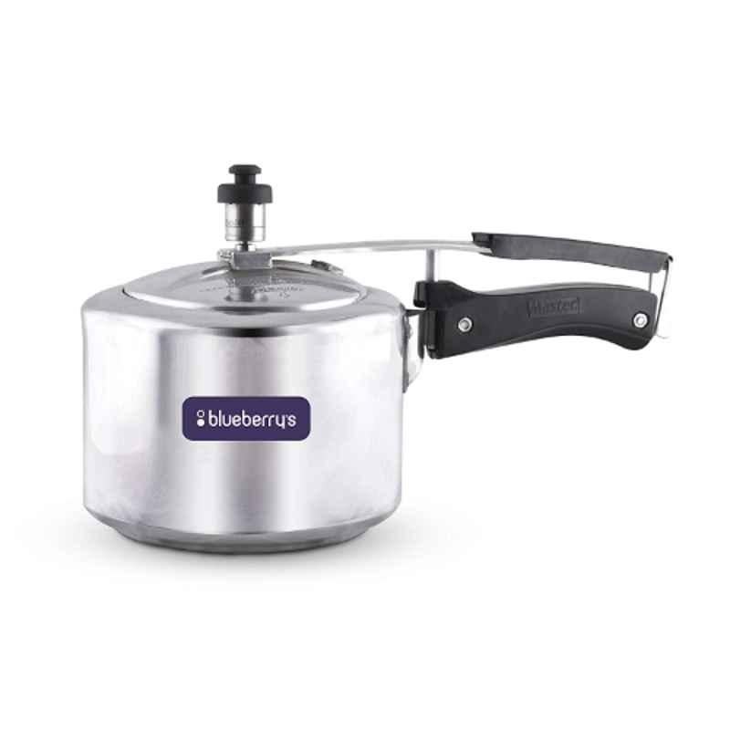 Blueberry's Bella 3L Aluminum Induction Base Pressure Cooker with Inner Lid