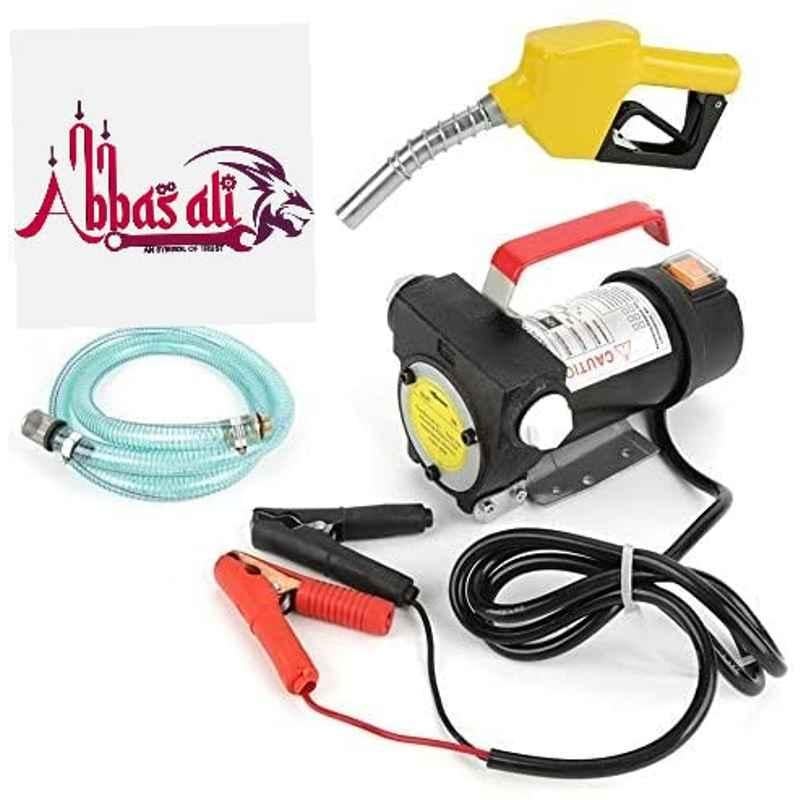 Abbasali Oil Pump, Easy To Clean Fast Absorption 12V 155W Fuel Transfer Pump, High Lift For Mining Machinery Engineering Machinery