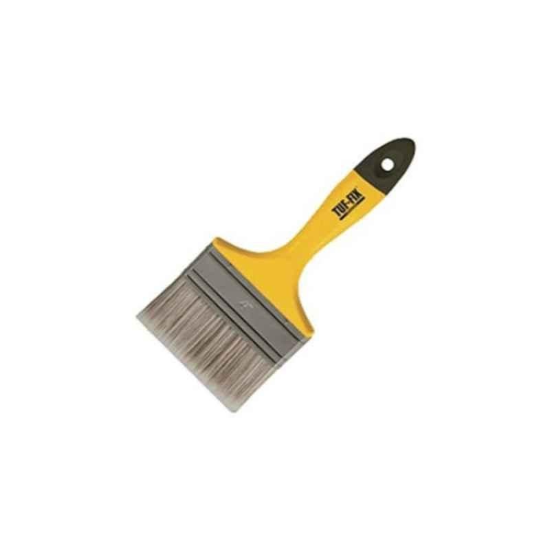Tuffix 3 inch Stainless Steel Ferrule Paint Brush with Plastic Handle, 3PBBPM