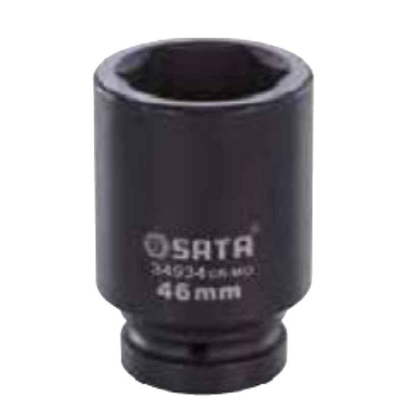 Sata GL34938 50mm 1 inch Drive 6 Point Chrome Molybdenum Metric Deep Impact Socket