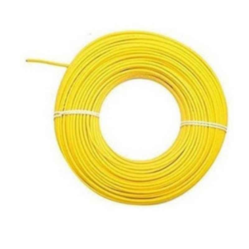 RR 90m 4mm Pure Copper Single Core Yellow Multi Strand Flexible Cables