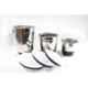 Fogger 500W Red & White Mixer Grinder with 3 Jars, SBI00093