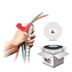 Noveau Safe-T-1ST 28mm 50m Virgin HDPE White Cable Zipper, NSFZ28WT0050