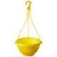 Gardens Need 4 Pcs 22x22x24cm 100% Virgin Plastic Daizy Yellow Hanging Planter