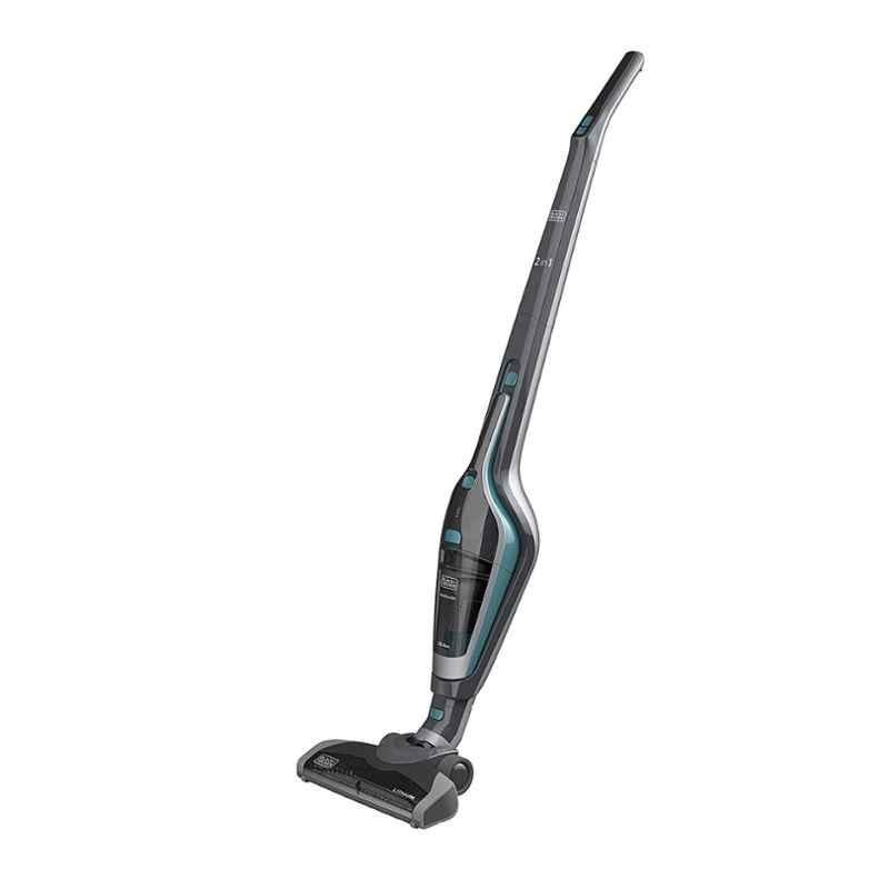 Black Decker 2.5kg Grey Blue Cordless Stick Vacuum SVA420B