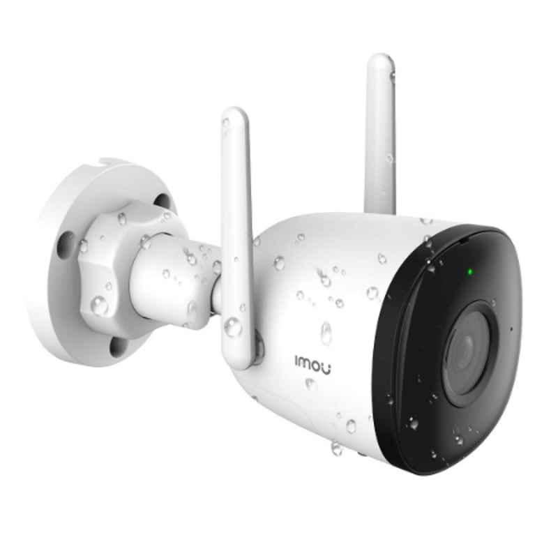 Imou 2MP 1080P Full HD IP67 Outdoor Bullet Security Camera with Alexa & Google Assistant, 2-Way Audio, Night Vision, Up to 256GB SD Card Support & Bullet 2C