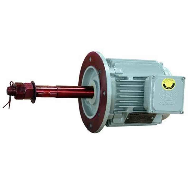 Oswal 5HP 920rpm Three Phase Squirrel Cage Induction Electric Motor, OM-59-CT