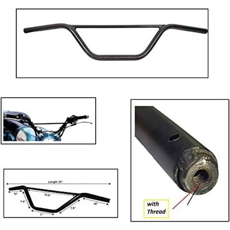 AOW Handle Bar Universal for All Bikes (with Thread)