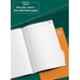 Target Publications Regular 172 Pages Brown Single Line One Side Plain Notebook (Pack of 12)