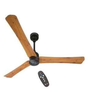 Atomberg Renesa+ 28W Golden Oakwood Ceiling Fan with BLDC Motor & Remote, Sweep: 1200 mm