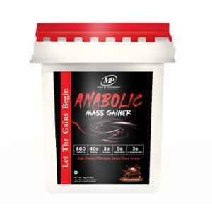 Muscle Performance 5kg Irish Chocolate Anabolic Mass Gainer with High Protein, High Carbs, Added Vitamins, Probiotics, Enzymes, 40g Protein, 680 Calories & 3g Creatine