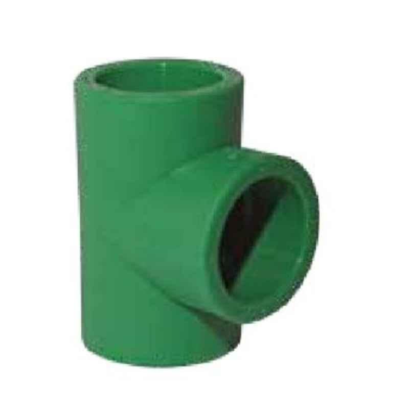 Hepworth 32mm PP-R Green Pipe Tee, 4302903208221 (Pack of 100)