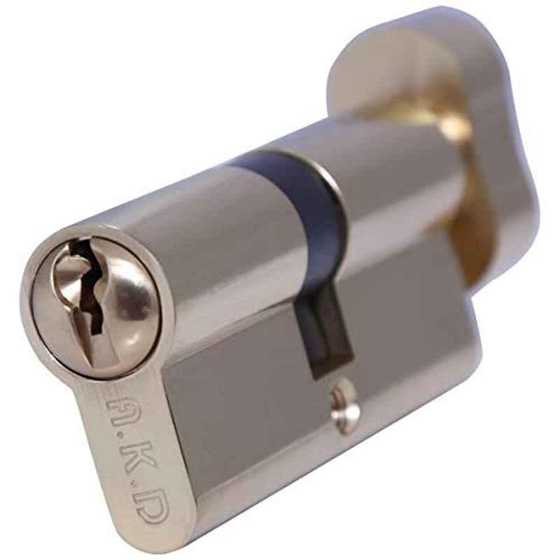 AKD 70mm Brass Gold Door Lock Cylinder, SC-06 GP