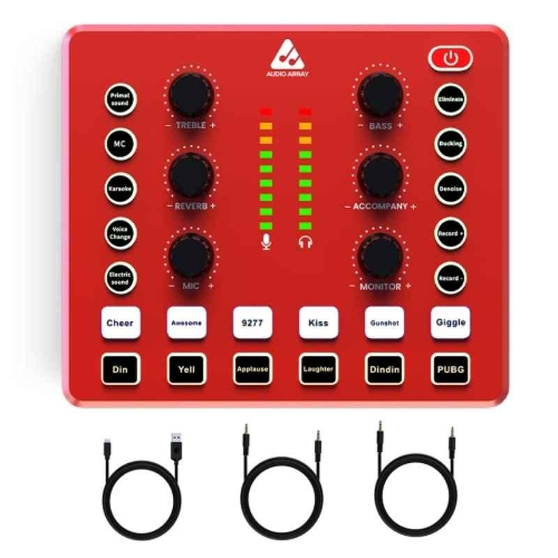 Audio Array 20kHz USB & Bluetooth M8 Streaming Console for Streaming, Podcasting, Gaming & Singing, AI-11