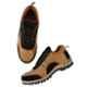 Kavacha S41 Black & Brown Leather Steel Toe Work Safety Shoes, Size: 6