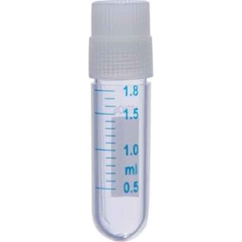 Abdos P60117 Polypropylene 1.8 ml Cryo Vial External Threaded Sterile