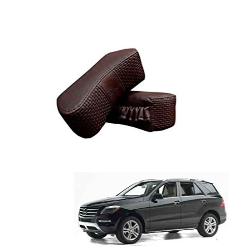 Kozdiko 2 Pcs Memory Foam Cola Neck Rest Cushion Pillow Set for Mercedes Benz M-Class
