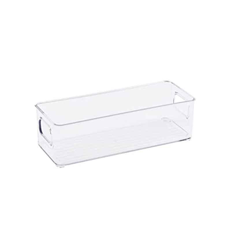 Homesmiths Clear Pantry Storage Bin, Size: Small