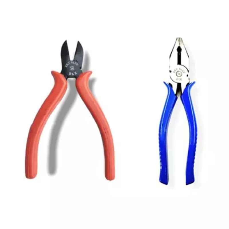 Sky Blue 2 Pcs Lineman Plier Combo, SBE_PLIER_COMBOS_COMBO_852