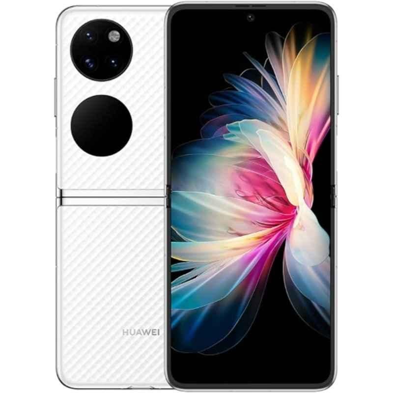 Huawei P50 Pocket 6.9 inch 8GB/256GB Dual Sim Arabic White Smartphone, MOHUA51096WVX