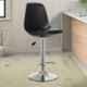 MBTC Rapid Polypropylene Black High Bar Stool Chair