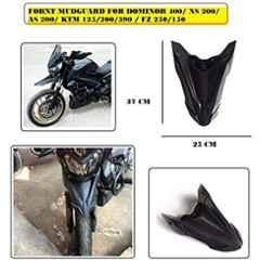 AOW Front Mudguard Black for Bajaj AS 200