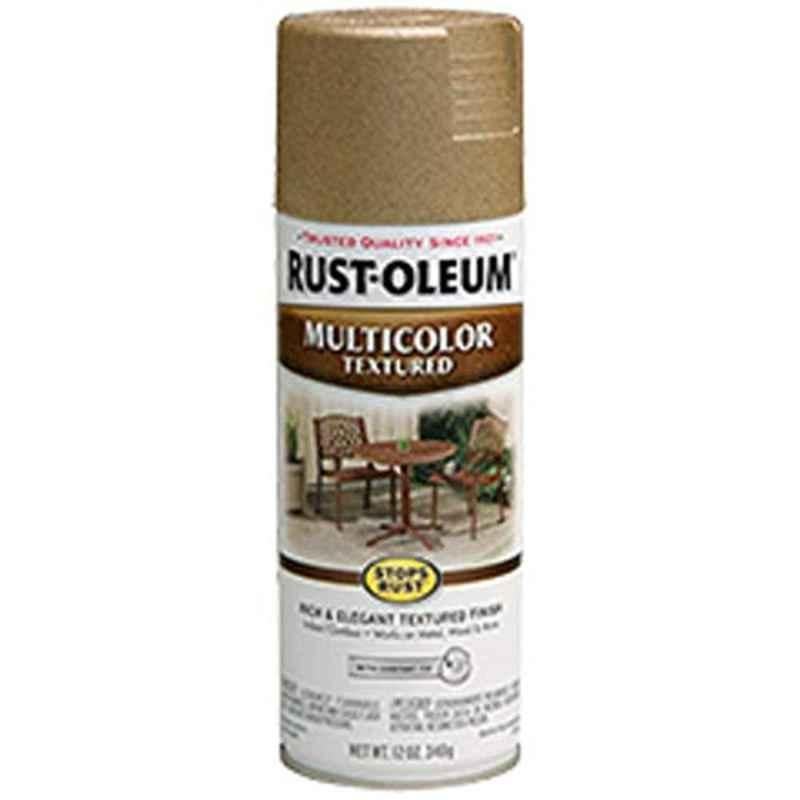 Rust-Oleum Stops Rust 12oz Radiant Brass 239120 Multicolour Textured Spray Paint