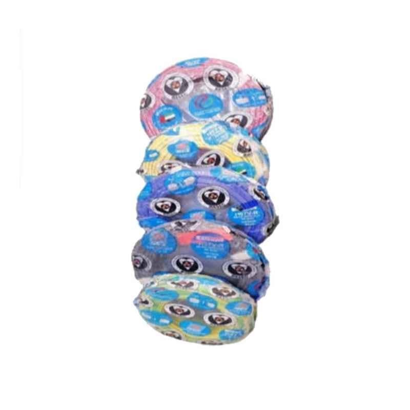 NCI 4mm 100 Yards Copper Conductor PVC Insulated Black Single Core Building Wire