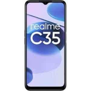 Realme C35 6.6 inch 4GB RAM/64GB Storage Glowing Black Smartphone