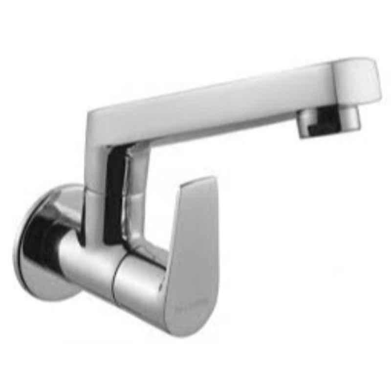 Hindware Element Chrome Brass Sink Cock with Swivel Casted Spout, F360023SCP