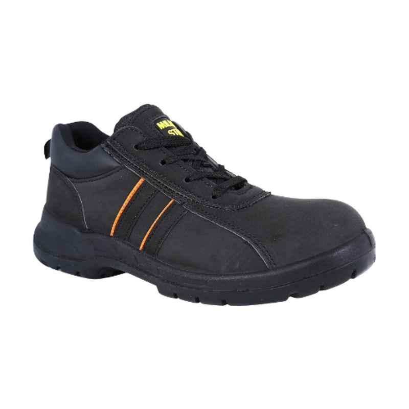 Miller MLLM Steel Toe Black Safety Shoes, Size: 41
