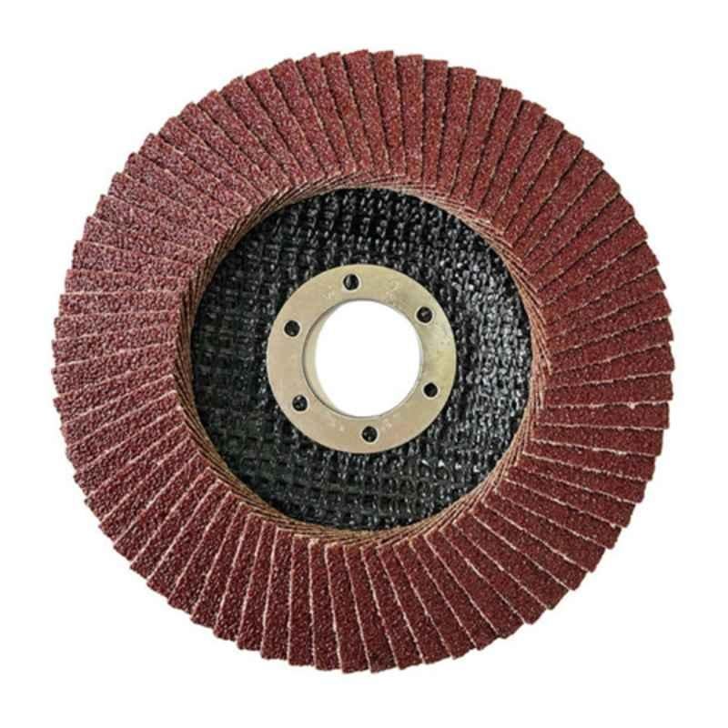 Tolsen 125x22.2mm Aluminium Oxide Flap Disc, 77221