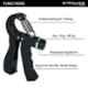 Strauss 15x11x3cm Plastic Black Adjustable Hand Grip with Counter, ST-2772
